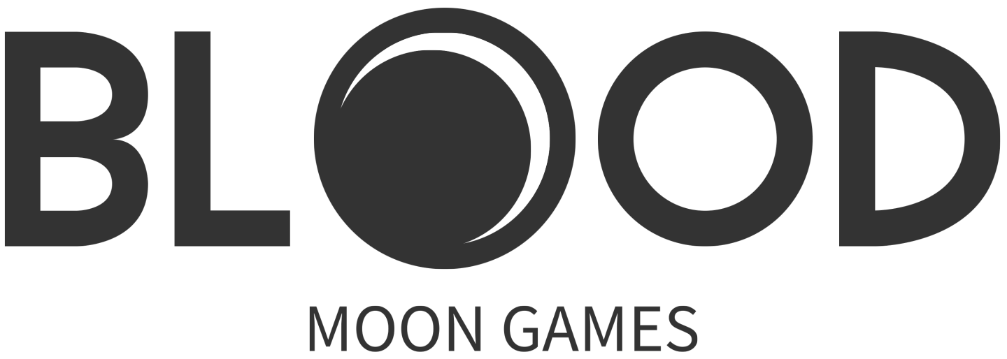 Blood Moon Games logo (dark)